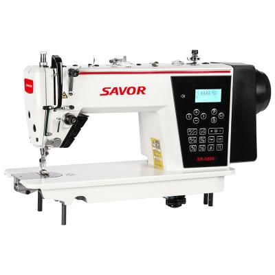 China Full Function SR5880 Direct Drive Automatic Lockstitch Trimmer Programmable High Speed ​​Automated Sewing Machines for sale