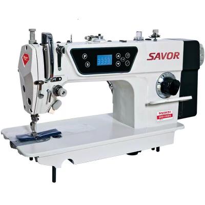 China Programmable Sewing Machine SR9100D2 Single Lockstitch Industrial Sewing Machine With Only Automatic Trimmer for sale