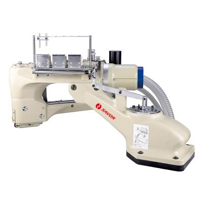 China New CE 4 Needle 6 Thread Direct Drive Programmable Crank Arm Flatlock Sewing Machine for sale