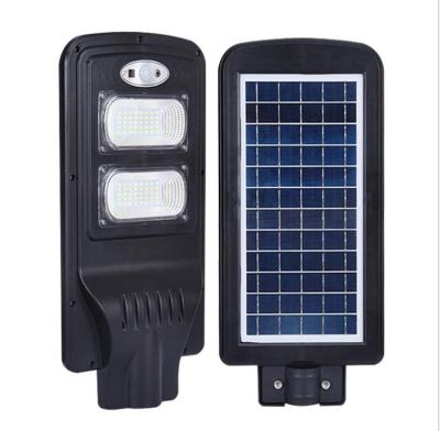 China ROAD High Lumen IP66 Waterproof 20w 40w 60w 80W Outdoor Integrated All In One Led Solar Street Light for sale