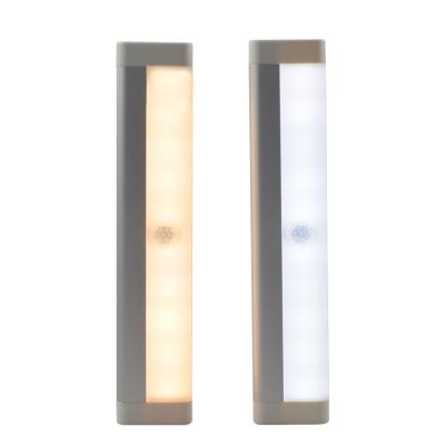 China Modern 20 LED Radio Under Cabinet Wardrobe Light USB Led Cabinet Housing LED Light Bar for sale