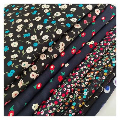 China Custom Printing Wicking Challis 100 Viscose Printed Spun Rayon Fabric For Shirt for sale