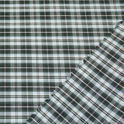 China Jiangyin Gingham Plaid Design Check Shirts Breathable Fabric For Men Vape Small Dyed School Uniform Check Shirts Fabric For Men for sale