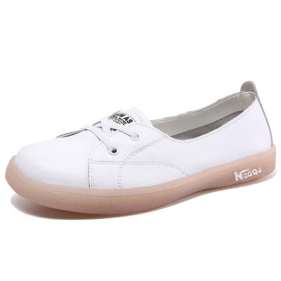 China White/Beige Fine Quality Fashion Trend Casual Women's Comfortable And Breathable Board Shoes for sale