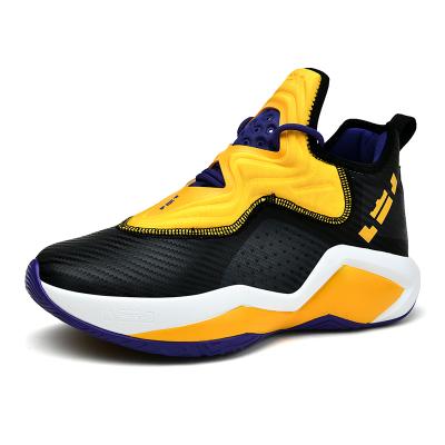 China 2021 Brand Men's Basketball Shoes Breathable High Quality Custom Made Outdoor Sport Shoes Basketball Shoes for sale