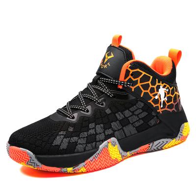 China 2021 New Style Comfortable And Breathable Men Shoes Breathable Sneaker Proof Wear Proof Size 36-45 Kids Mens Basketball Shoes for sale