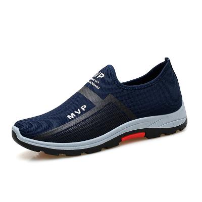 China Wholesale Fashion Trend Cheap Price Slip On Sneakers For Men Mesh Rubber Breathable Light Weight Fashion Sports Shoes for sale