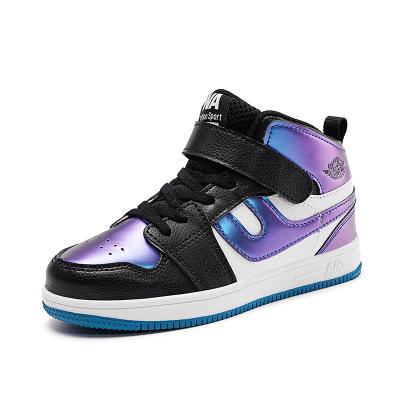 China 2021 Light Custom Unisex Casual Sport Shoes MOQ 1 Pair Kids Sneakers High Top Air Kids Sports Shoes for sale