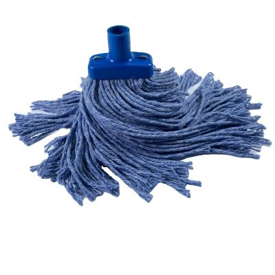 China Sustainable Wholesale Cleaning Tools Synthetic Yarn Wet Mop Cotton Head Refill for sale