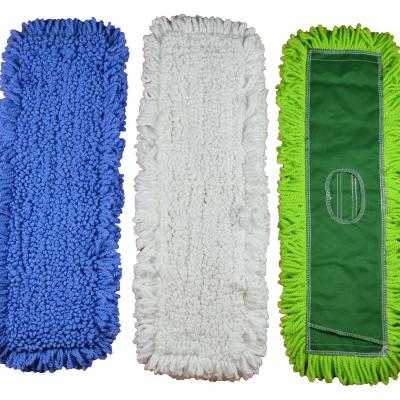 China Sustainable Microfiber Dust Mop Floor Cleaning Industrial Broom for sale