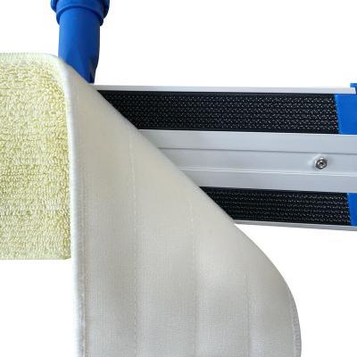 China Sustainable House Cleaning Microfiber Wipe Industrial Broom Wet Mop Pad for sale