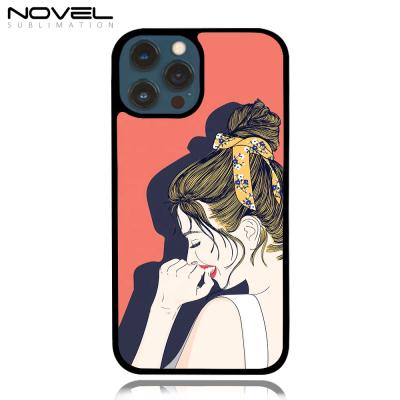 China Dust& Scratch Proof For iPhone 13 Pro Max Sublimation Printable 2D TPU Blank Phone Case for sale