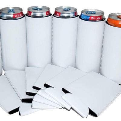 China OEM Printing Bulk Thin Neoprene Sleeves Sublimation Blank Blank Box Coolers for sale