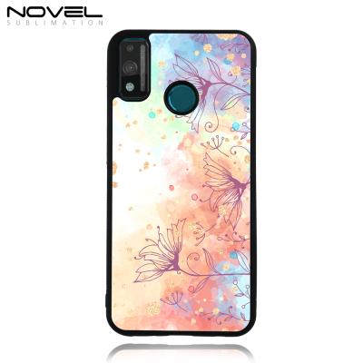 China OEM Printing Personalized Sublimation 2D Black TPU Cell Phone Case Case For Huawei HN 9X Lite for sale