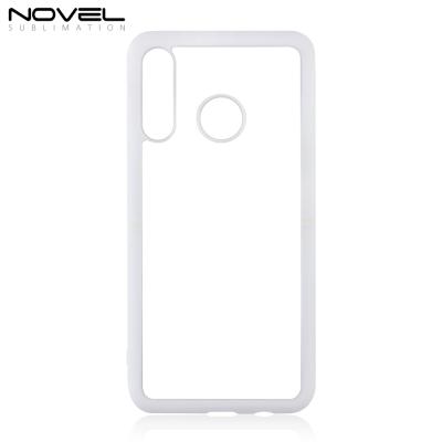 China New Custom Designs Pattern Case Groove Case For Huawei Phone TPU+PC Blank 2D Sublimation Case For Huawei P30 Lite for sale