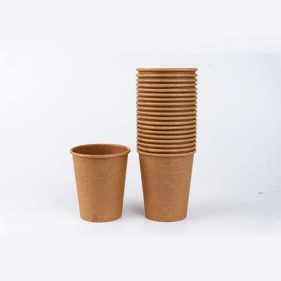 China Factory Outlet Customizable Disposable French Fries Single Wall Cup Take Out Popcorn Cup for sale