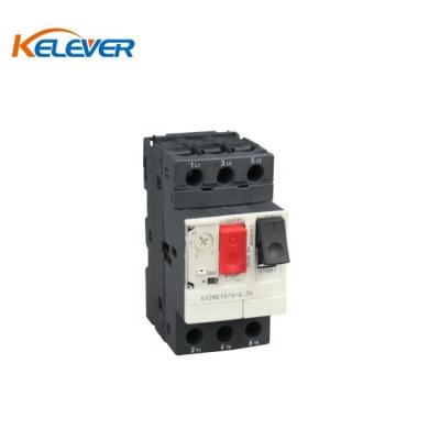 China GV2ME Silvery Contact Motor Starter Motor Protection Circuit Breaker 3P Point Motor Protector for sale