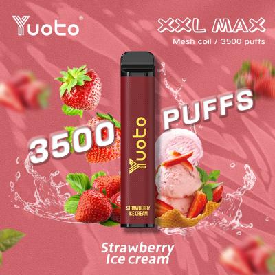 China Original Yuoto xxl max  Disposable Vape Pod 3500 Puffs Pen Hookah Vape Wholesale Disposable Vape Pen for sale