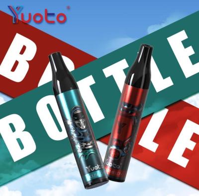 중국 2ml Prefilled E Liquid Yuoto Bottle 600 Puffs 400mAh Mesh Coil RoHS FCC Disposable 판매용