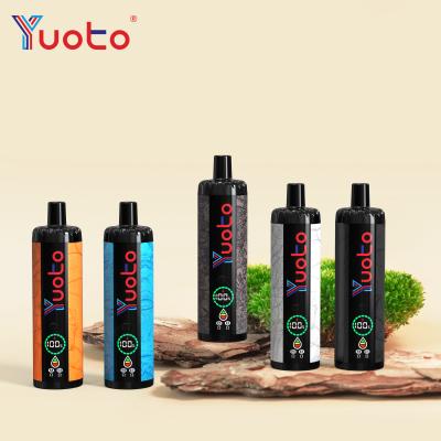 China Oplaadbare Yuoto DIGI 15000 Puffs Double Mesh Coil Vape 22 smaken Te koop