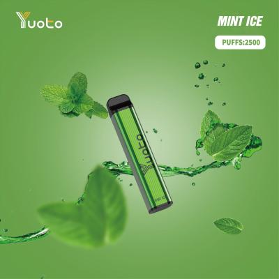 China Yuoto XXL 2500 Rookwolken Beschikbare Vape 19 gemengde Multiaroma's Te koop