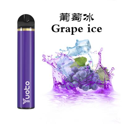 China Gelo da uva 1500 sopros Vape descartável 19x102mm sabor misturado de 26 frutos à venda