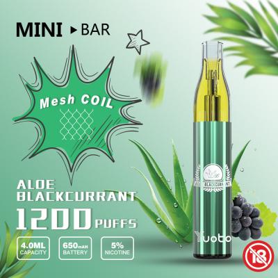 Cina La Russia Yuoto caldo Mini Bar 1200 soffia la capacità eliminabile 4ml del E-succo 15flavor in vendita