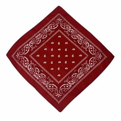 China Sunscreen Bandana Scarf Custom Design Cotton Summer Neck Hair Square Head Scarf Baby Women Men Scarf for sale