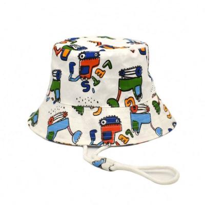 China 2021 Wholesale Breathable Comfort Designer Vintage Fashion Cotton Cow Print Bucket Hat Fishermen Hat For Kids Spring Summer for sale