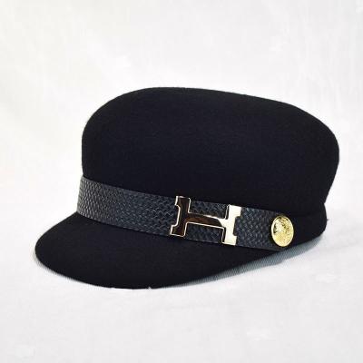 China Picture Sale Fedora Hat Lady Warm Wool Felt Unisex Customized Ribbon Peaked Plain Camel Black Logo Accessory Pattern for sale