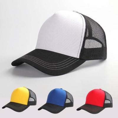 China HT-1367 JOINT New Design Custom Fit Baseball Hats 5 Panel Adjustable Logo Mesh Sports Hats Dad Hat for sale