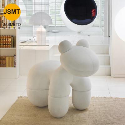 China Modern Animal Home Living Room Children Playful Creativity Puppy Chair Puppy Pony Chair Inspired Dog Chair Kids for sale