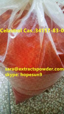 China pure Celastrol 98,99 from root of Tripterygium wilfordii Extract 34157-83-0 for sale