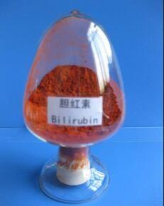 China bilirubin, bilirubin powder, pharm grade bilirubin cas.  635-65-4 for sale