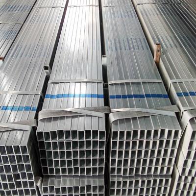 China Hot Rolled a106 Chemical Fertilizer Pipe Thin Wall Galvanized Square Steel Pipe / Hollow Tube for sale