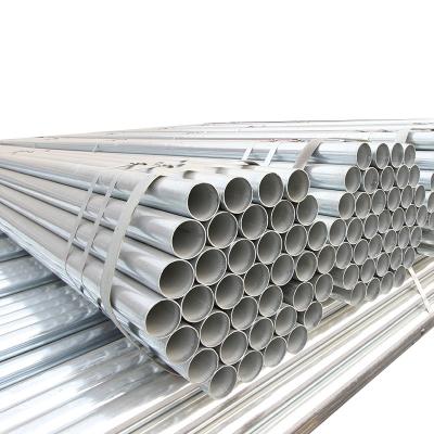 China Factory price cheap thin wall thick wall 2 inch structure pipe china sch40 welded pre galvanized steel pipe/ERW tube for sale