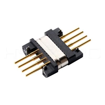 China Power Charging Anti Reserve 4 Magnetic Pogo Pin Data Connector For Electronic Device for sale