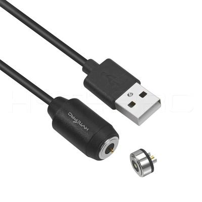 China Strong Magnets Attraction 2 Pin High Current Micro Male Magnetic Power Cable And DC Female Charger for sale