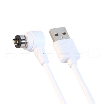 China Power Charging 360 2 Pin 6A Rotating Magnetic Rope Fast Charging Cable for sale