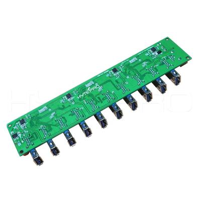 China USB3.0 HUB DC 24v 2a Ethernet USB 3.0 Hub PCB 4 Port Power Bank Board Hytepro Company for sale