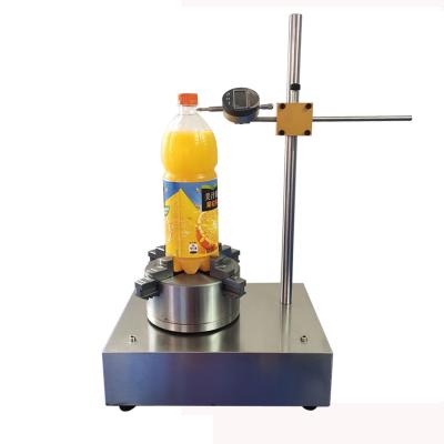 China High Quality Vertical Axis Deviation Tester For Different Types Of Bottle Containers GX-ZZ-10-S for sale