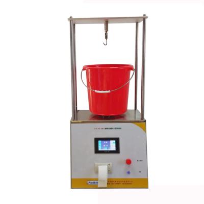 China Axial Load Testing Machine Drum Lifting Ring With Longitudinal Ring Tension Reinforcement Load Meter Carton Axial Crushing Force GX-ZY-100 for sale