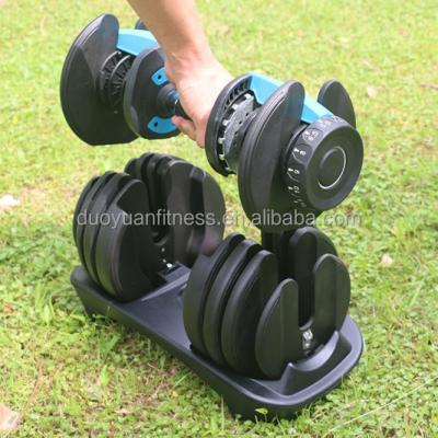 China Suit Rubber Bumper Environmental Combination Adjustable Dumbbell Dumbbell DY-YLTZ for sale