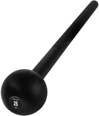 China Round Gym Mace Bell Sledge Hammer Heavy Duty Durable Steel Sled Fitness Mace Sledge Head for sale