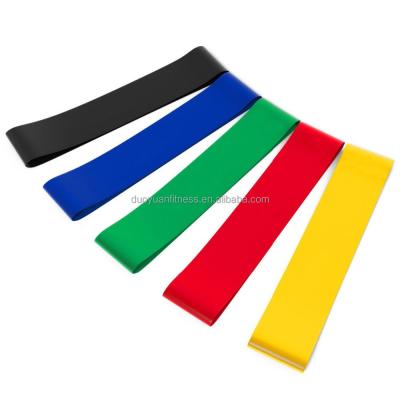 China Natural latex latex fitness environmental protection latex band for sale