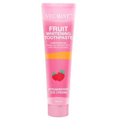 China HERBAL Fruit Whitening Toothpaste for Adults Customized Oem Gentle Teeth Whitening Formula for sale