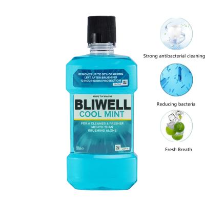 Китай Взрослый безалкогольный противобактериологический Mouthwash 500ml слабый чеканит Mouthwash продается