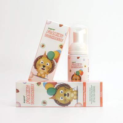 Chine Pâte dentifrice de S de Logo Organic Children fait sur commande ' blanchissant la mousse 60ml de dent à vendre