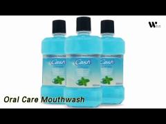 Adult Oral Care Mouthwash 500ml Antibacterial Alcohol Free Mild Mint