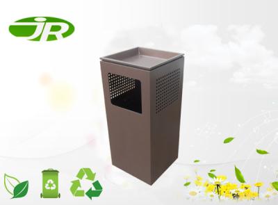 China Steel Waste Container Recycle Container Rectangular Galvanized Waste Bin for sale